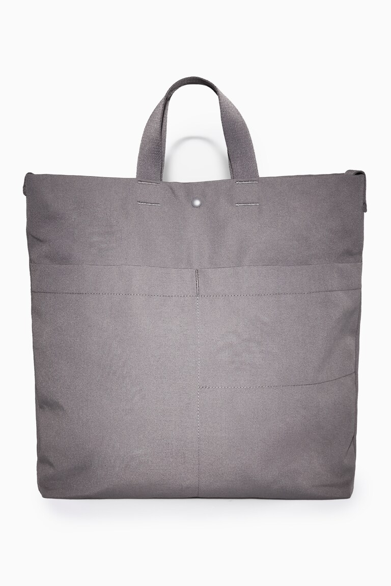 RECYCLED CANVAS TOTE BAG