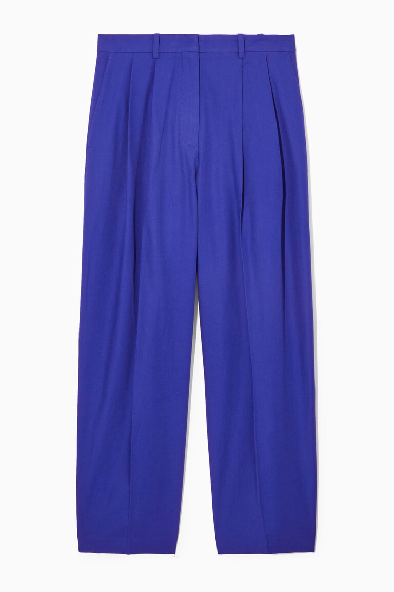 WIDE-LEG TAILORED PANTS