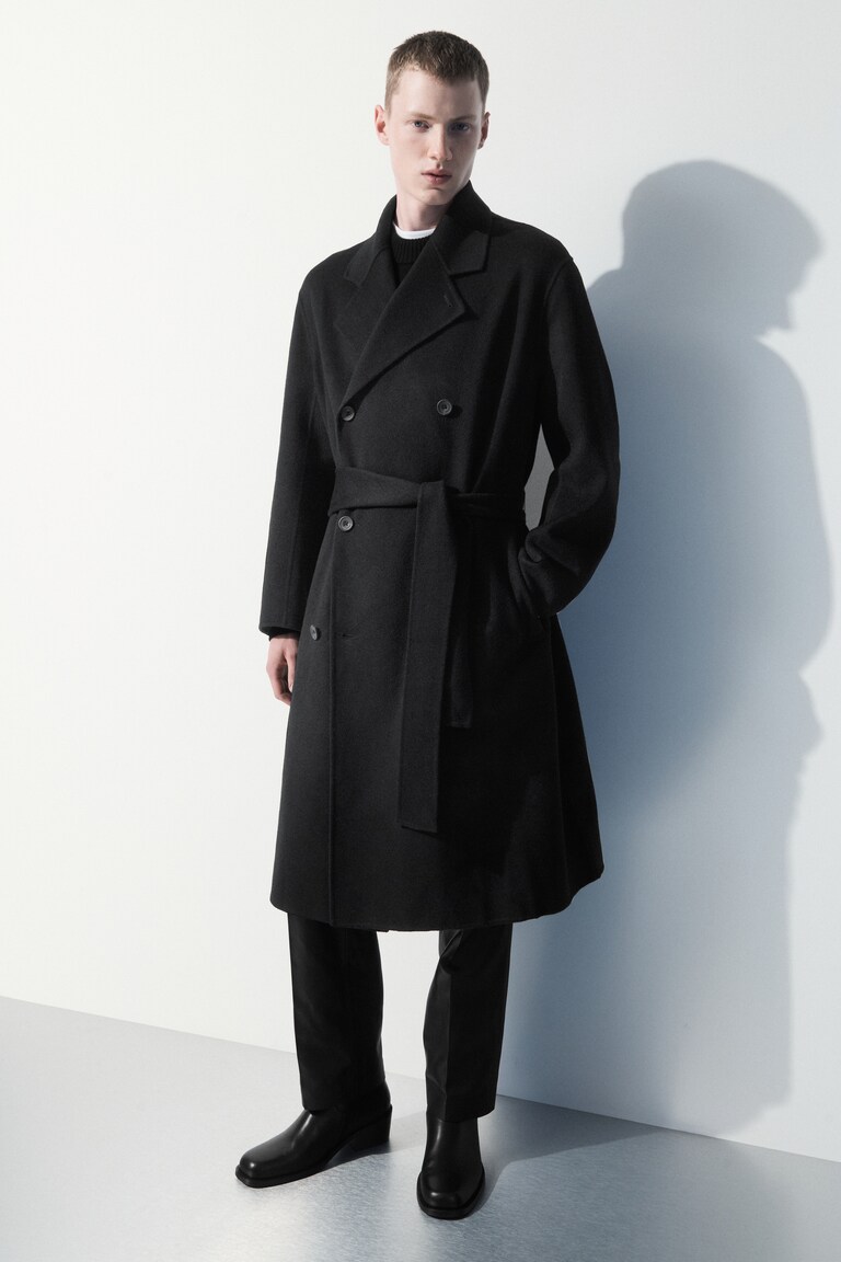 THE DOUBLE-BREASTED WOOL COAT