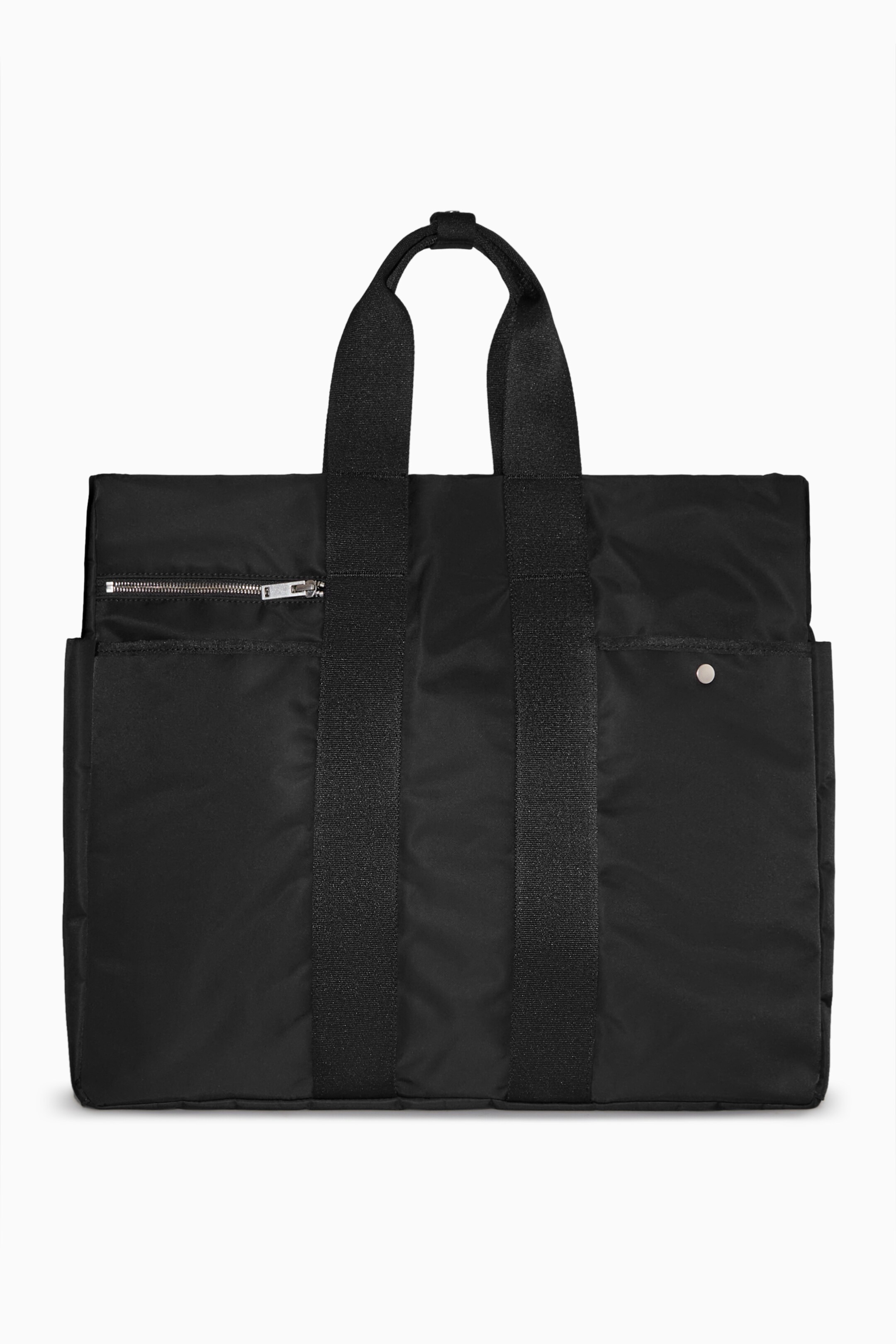 Front image of cos 48-HOUR HOLDALL BAG in BLACK