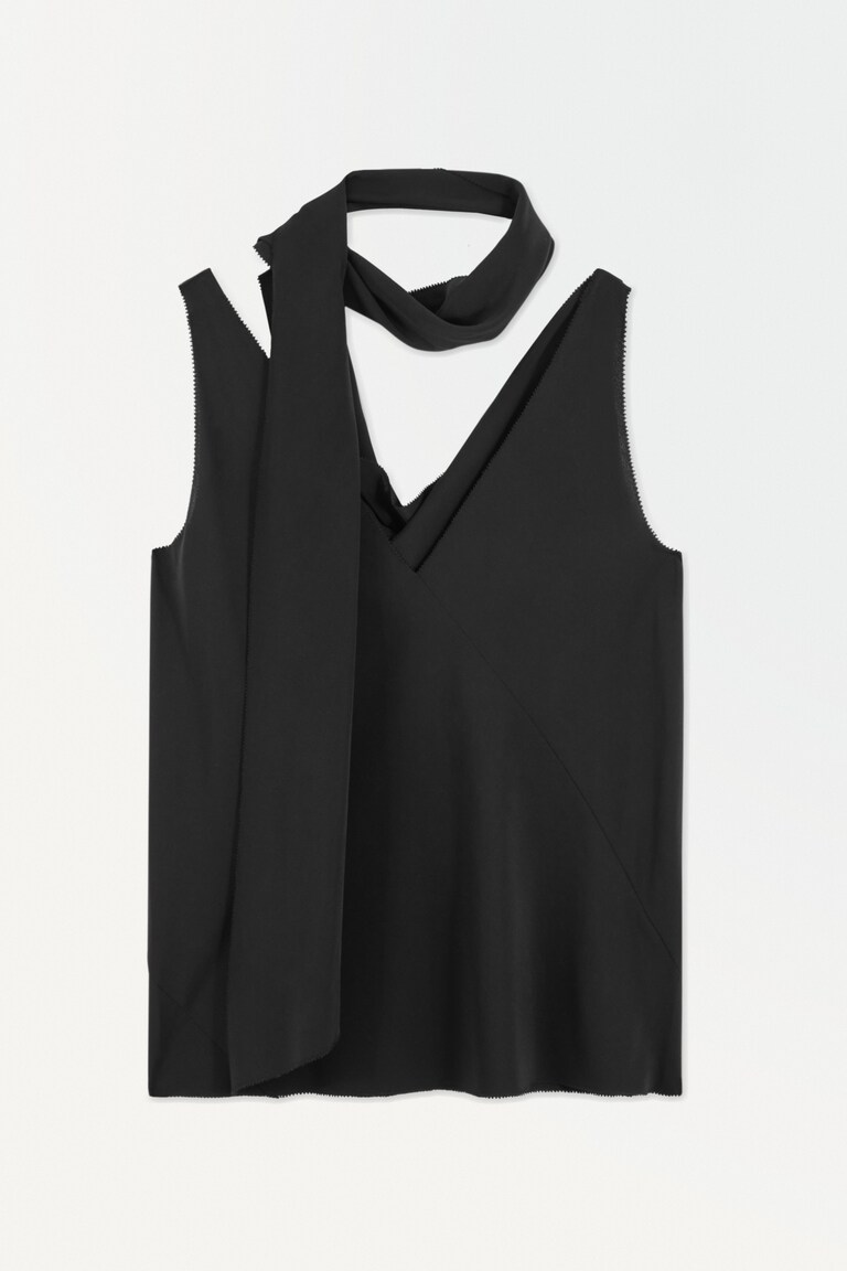 THE SILK SCARF TOP