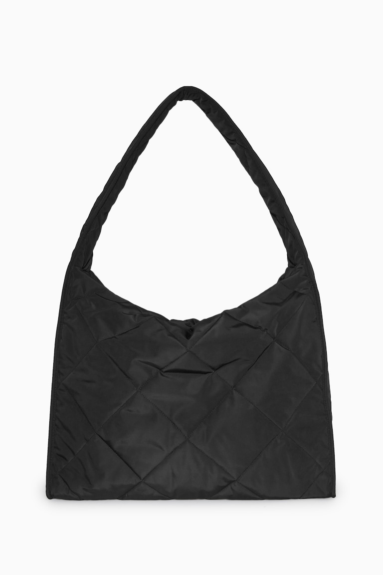 OVERSIZED DIAMOND-QUILTED BAG