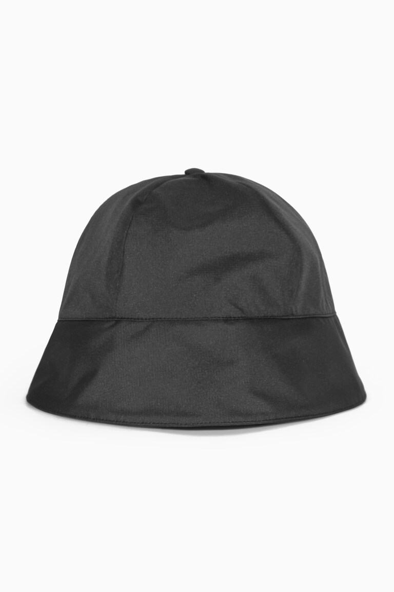 TIE-BACK NYLON BUCKET HAT