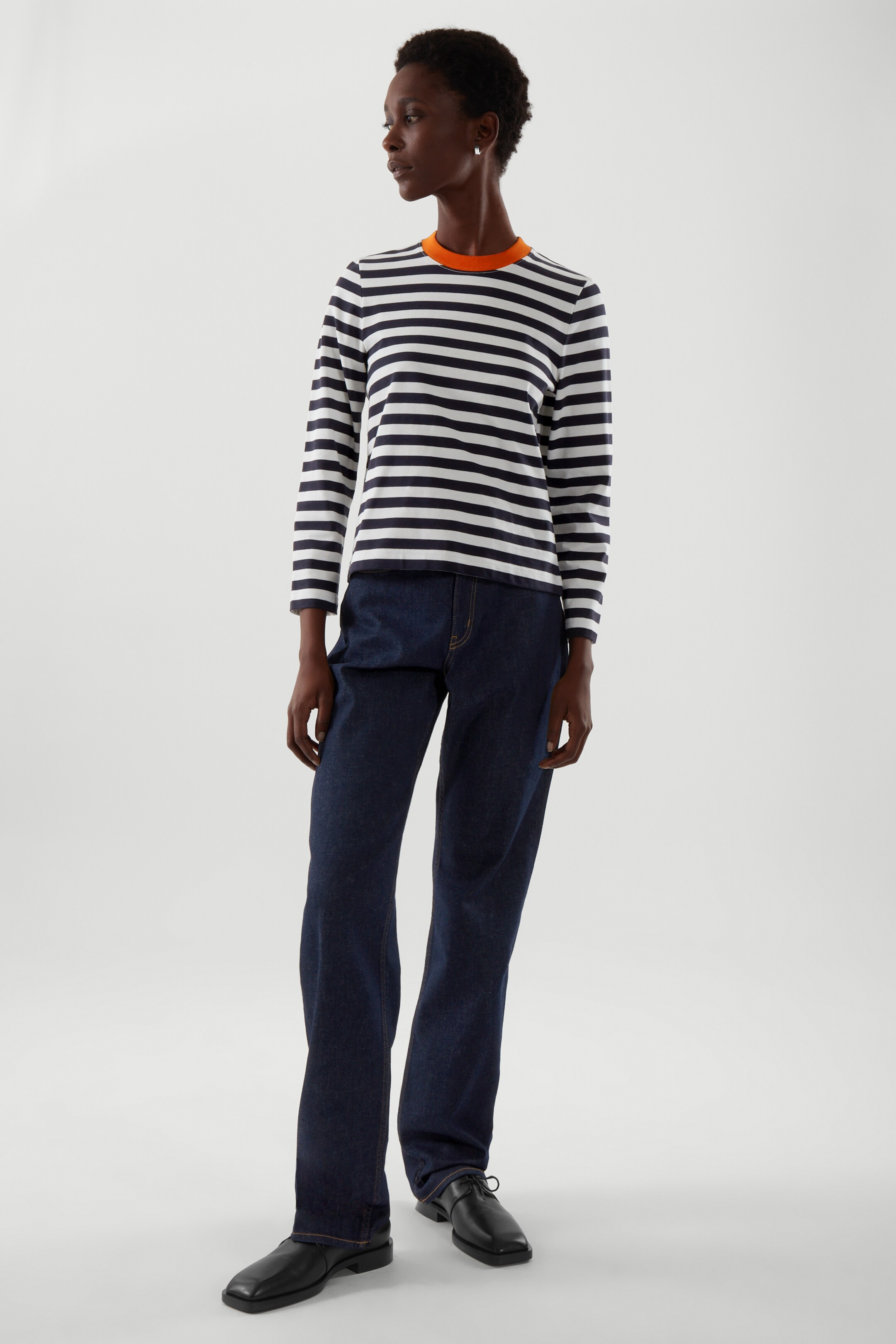 Slim-fit heavyweight long-sleeve t 