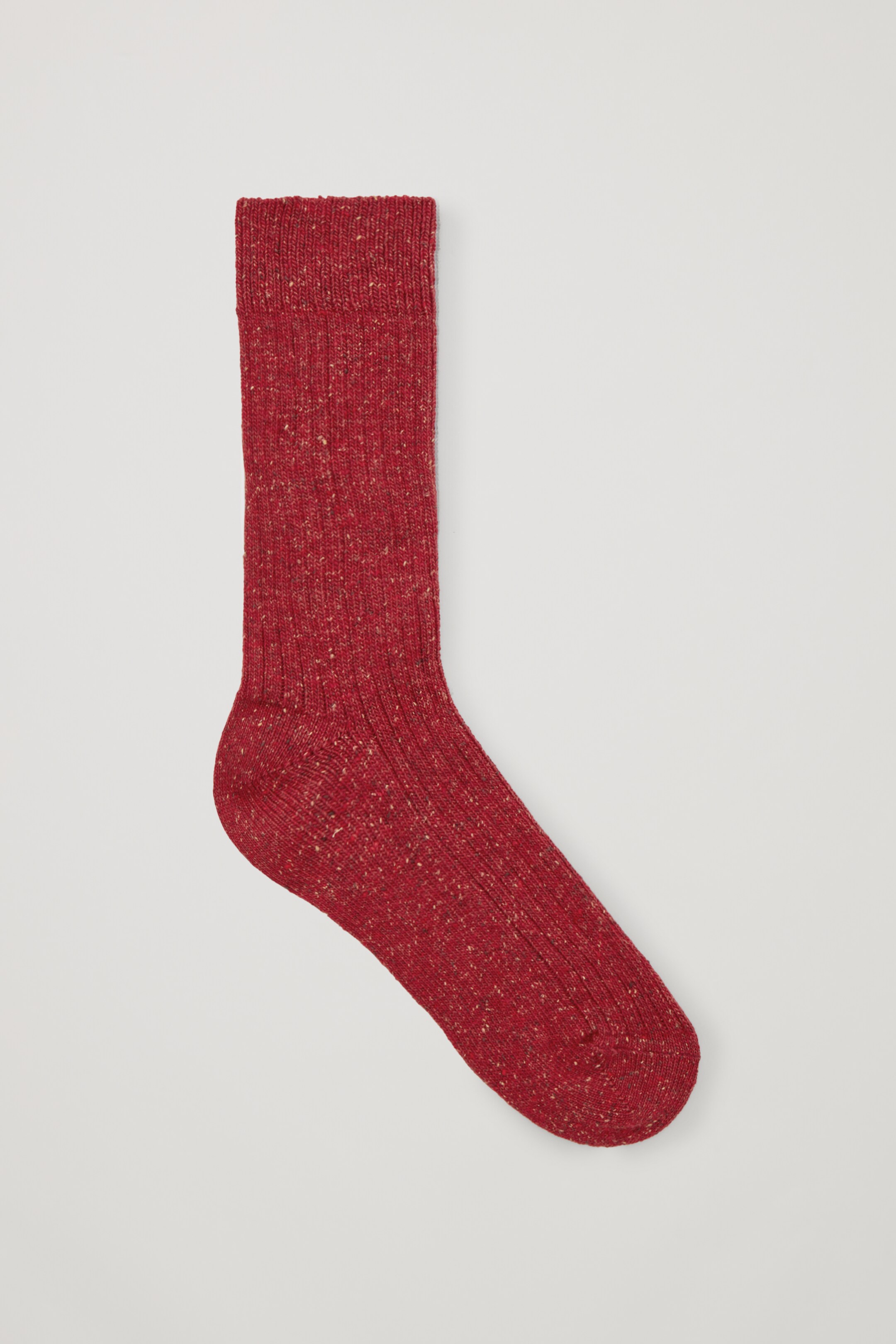 red silk socks