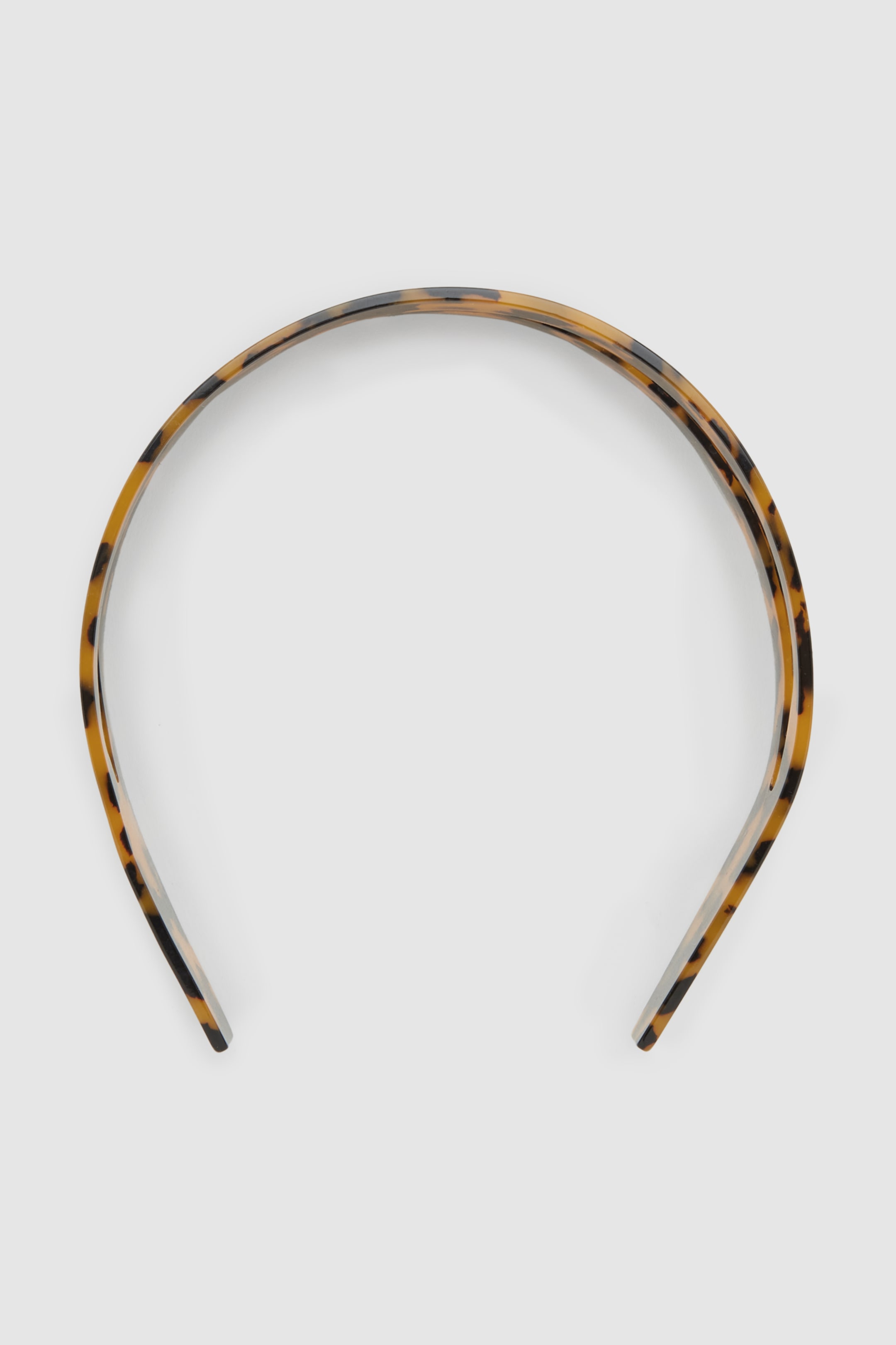 Front image of cos TORTOISESHELL-EFFECT HEADBAND in BROWN