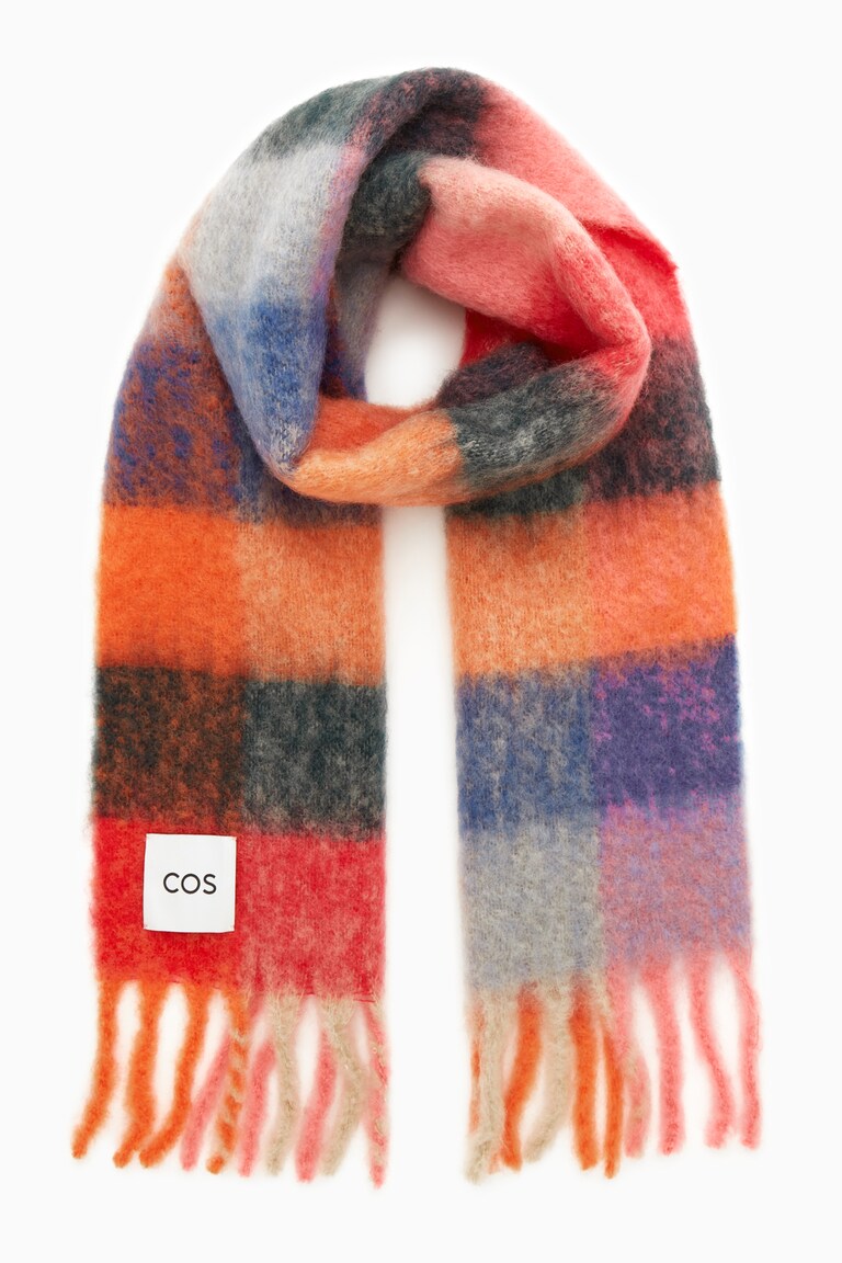 OVERSIZED CHECK SCARF