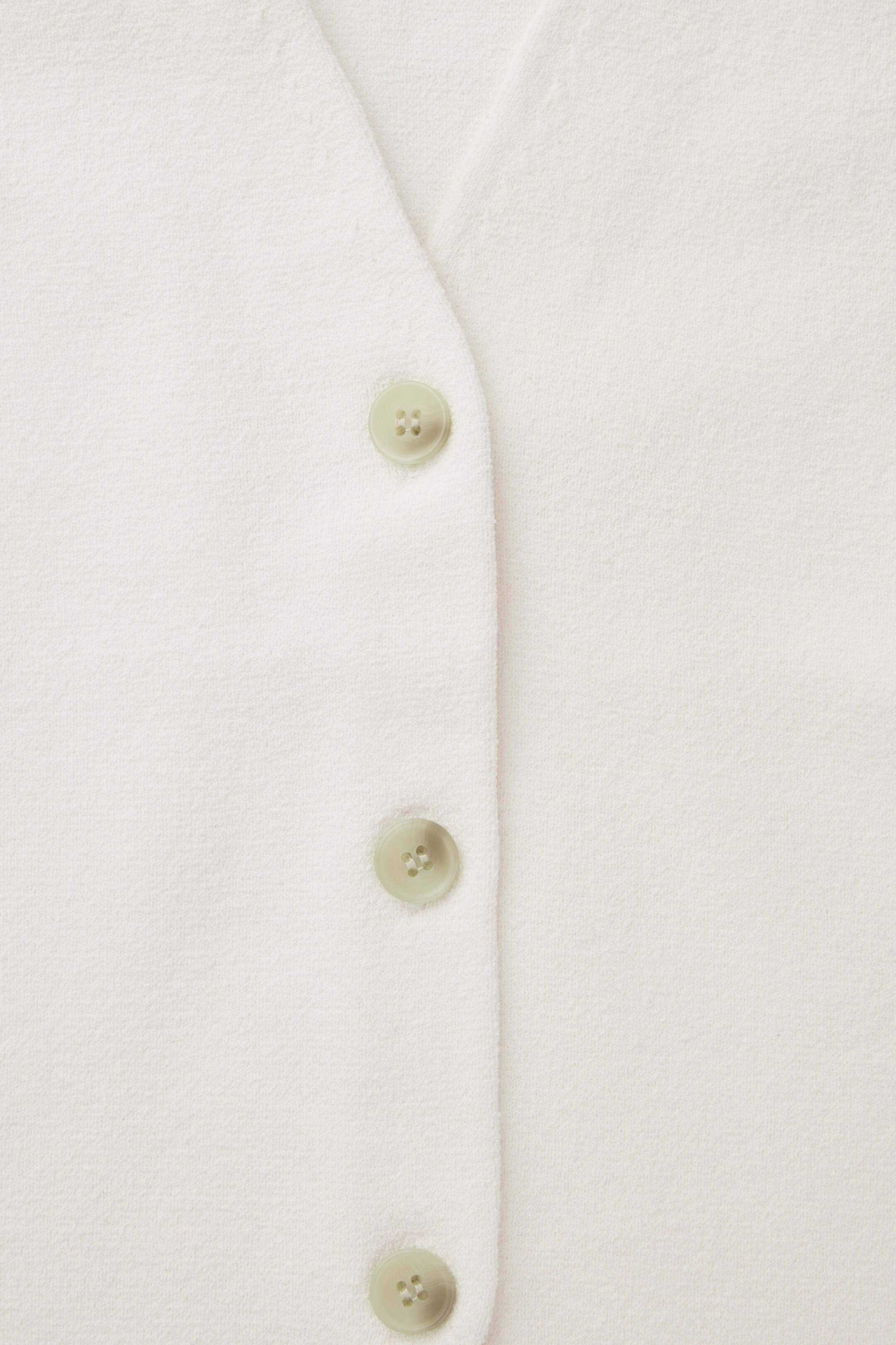 Knitted waistcoat - OFF-WHITE - women | COS AU