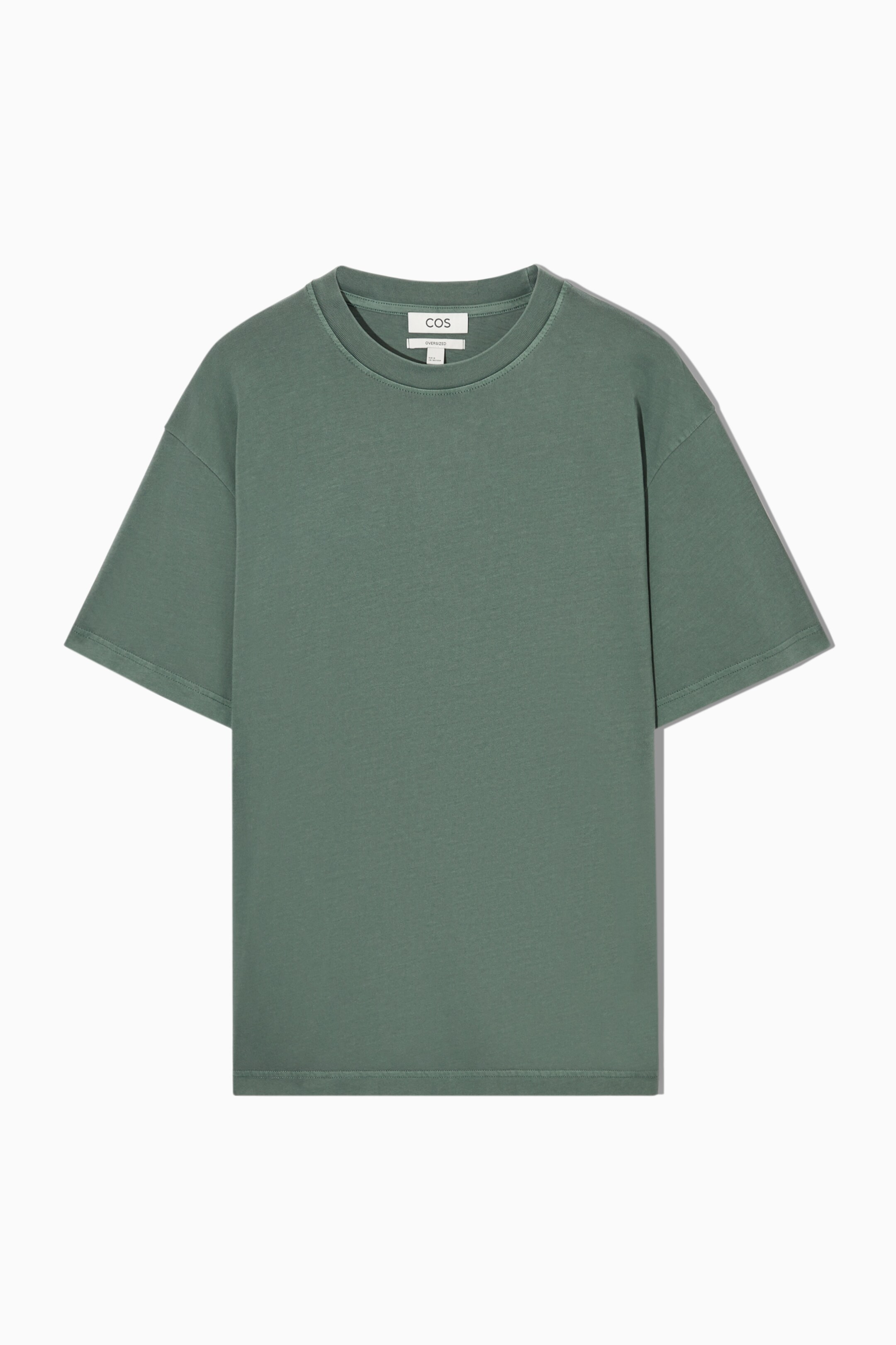 oversized-fit-mid-weight-t-shirt-dark-green-men-cos-au