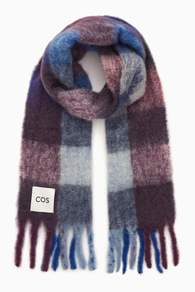 OVERSIZED CHECK SCARF