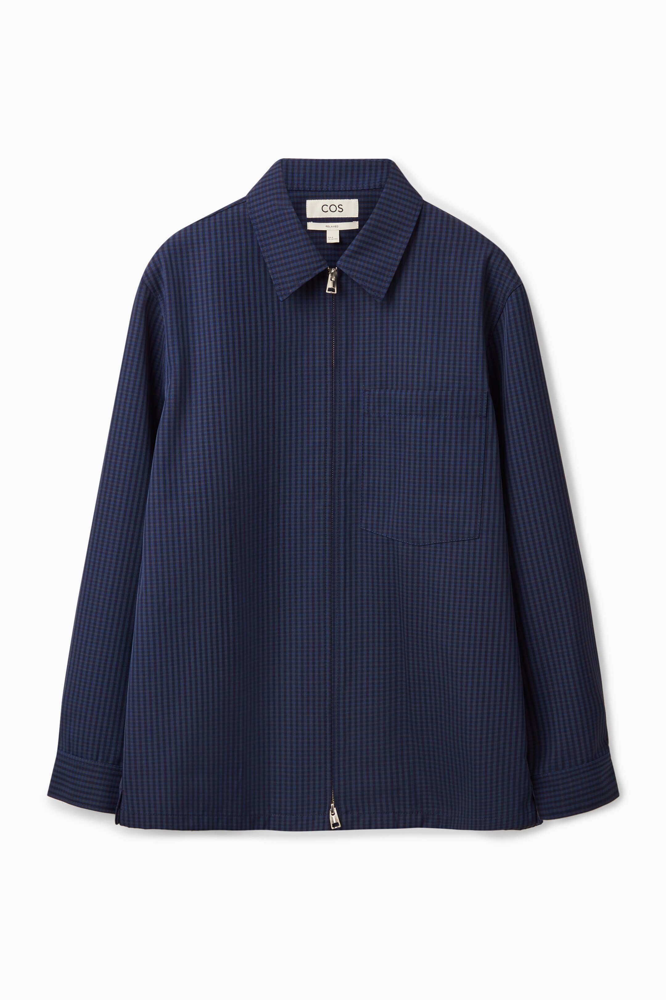 RELAXED-FIT WOOL OVERSHIRT