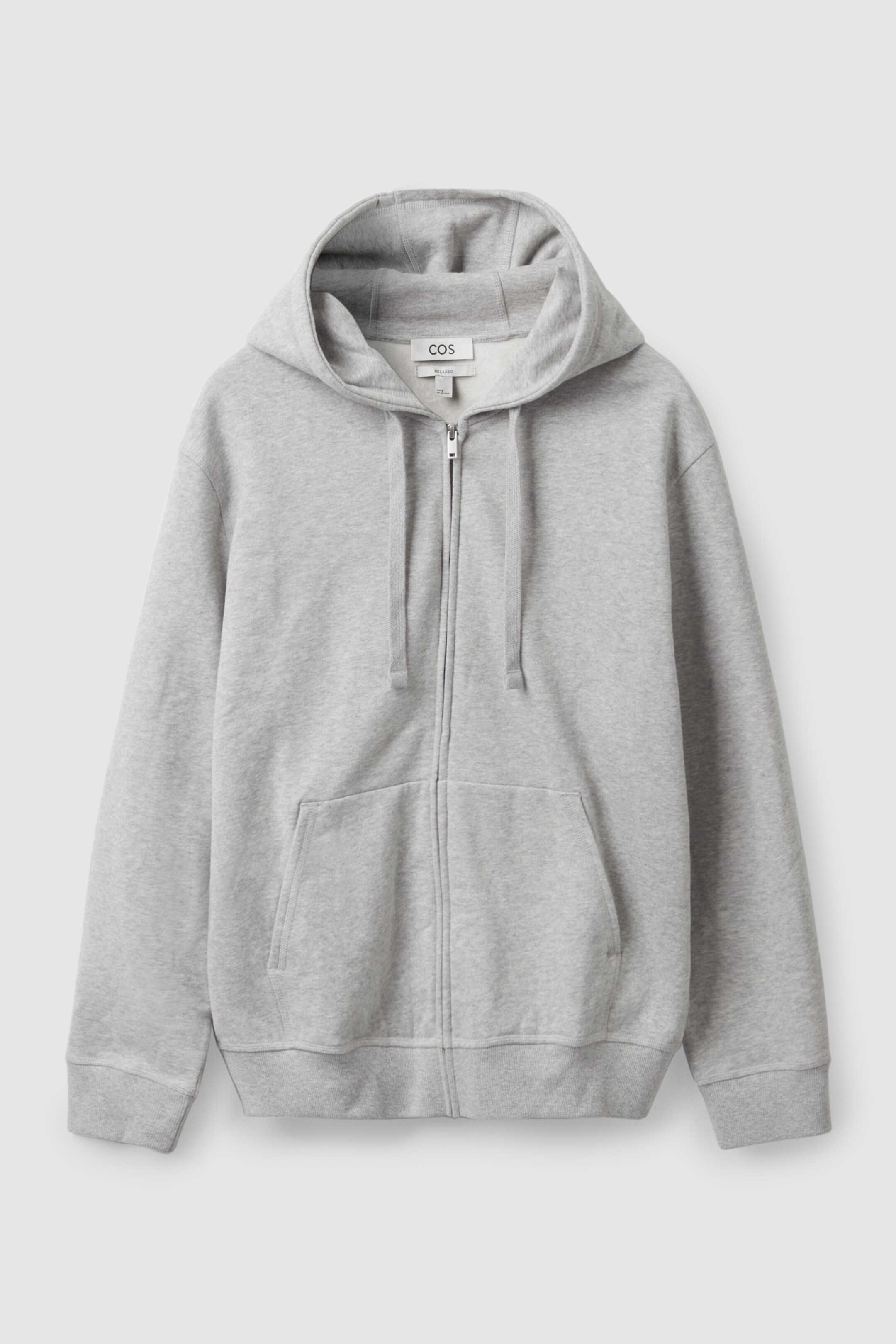 cos zip up hooded jacket