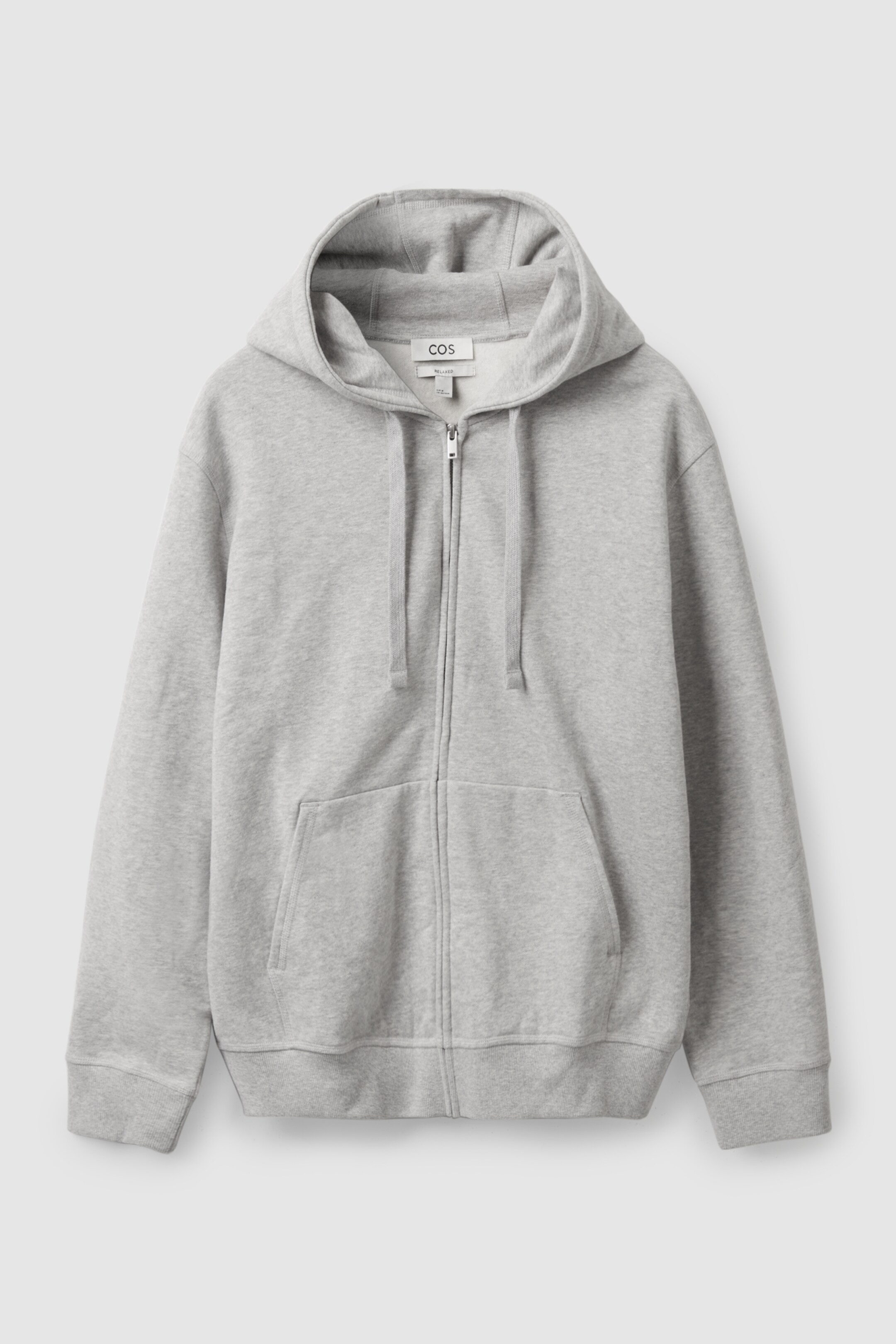 RELAXED-FIT ZIP-UP HOODIE
