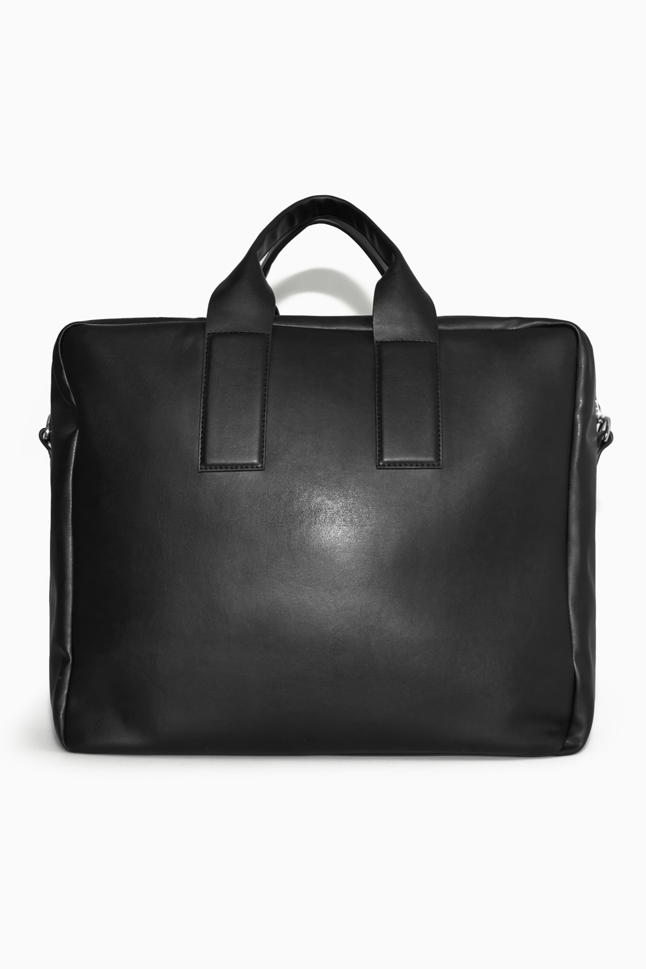 Front image of cos WEEKEND BAG - DESSERTO in BLACK