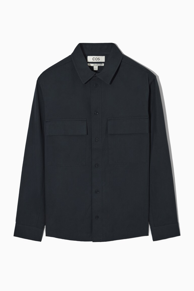RELAXED-FIT UTILITY OVERSHIRT