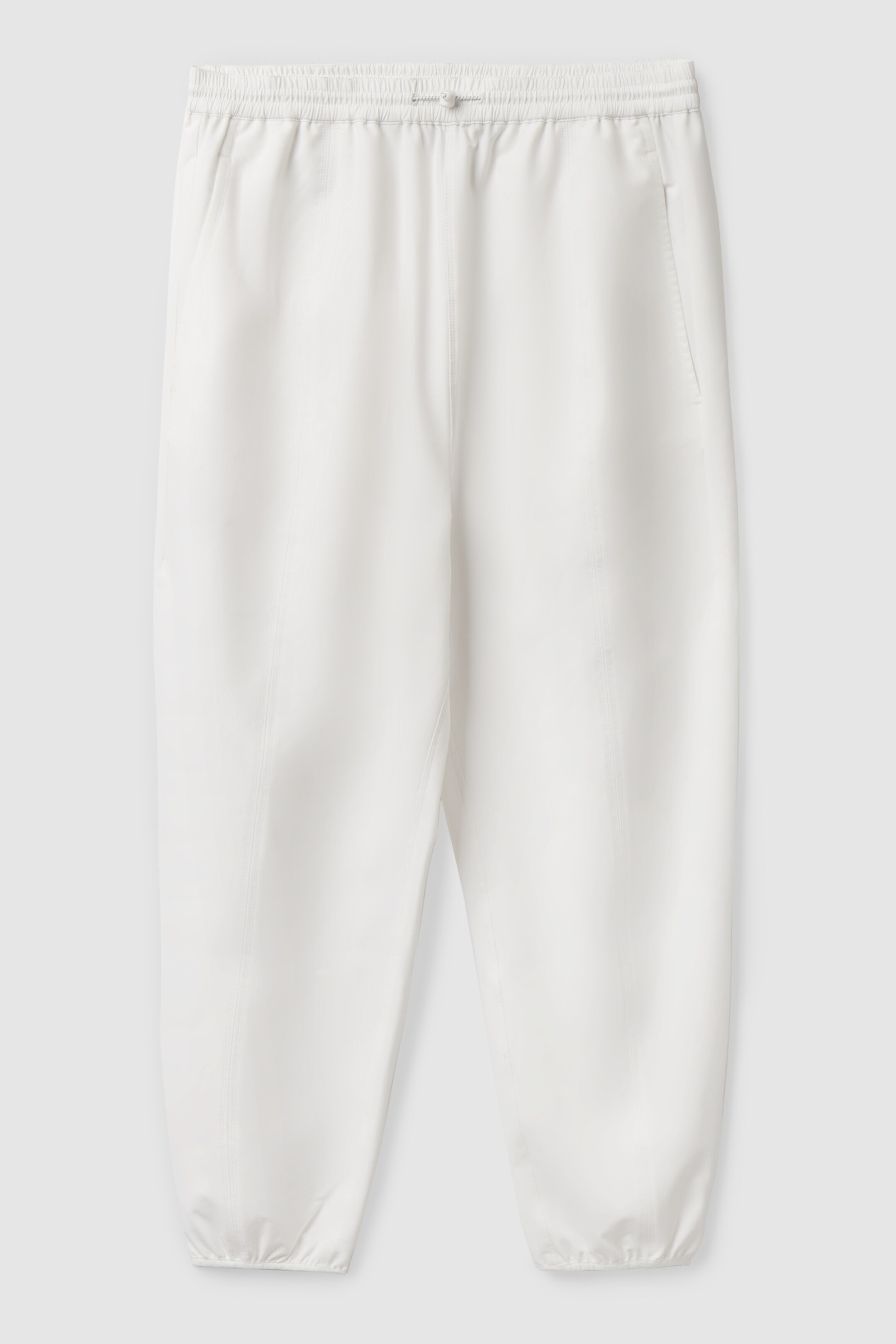 TAPERED WIDE-LEG JOGGERS