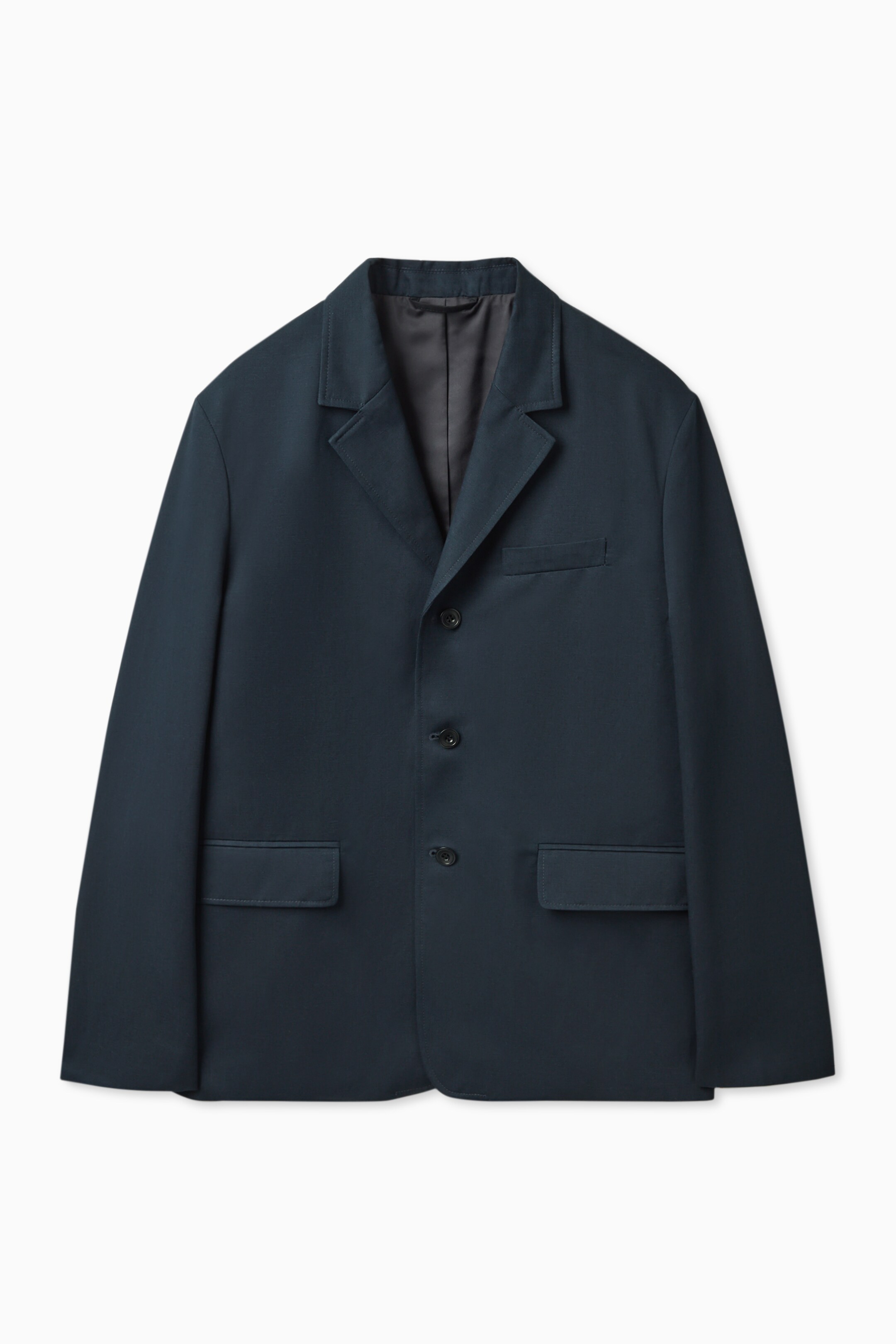 Relaxed-fit blazer - NAVY - Men | COS AU