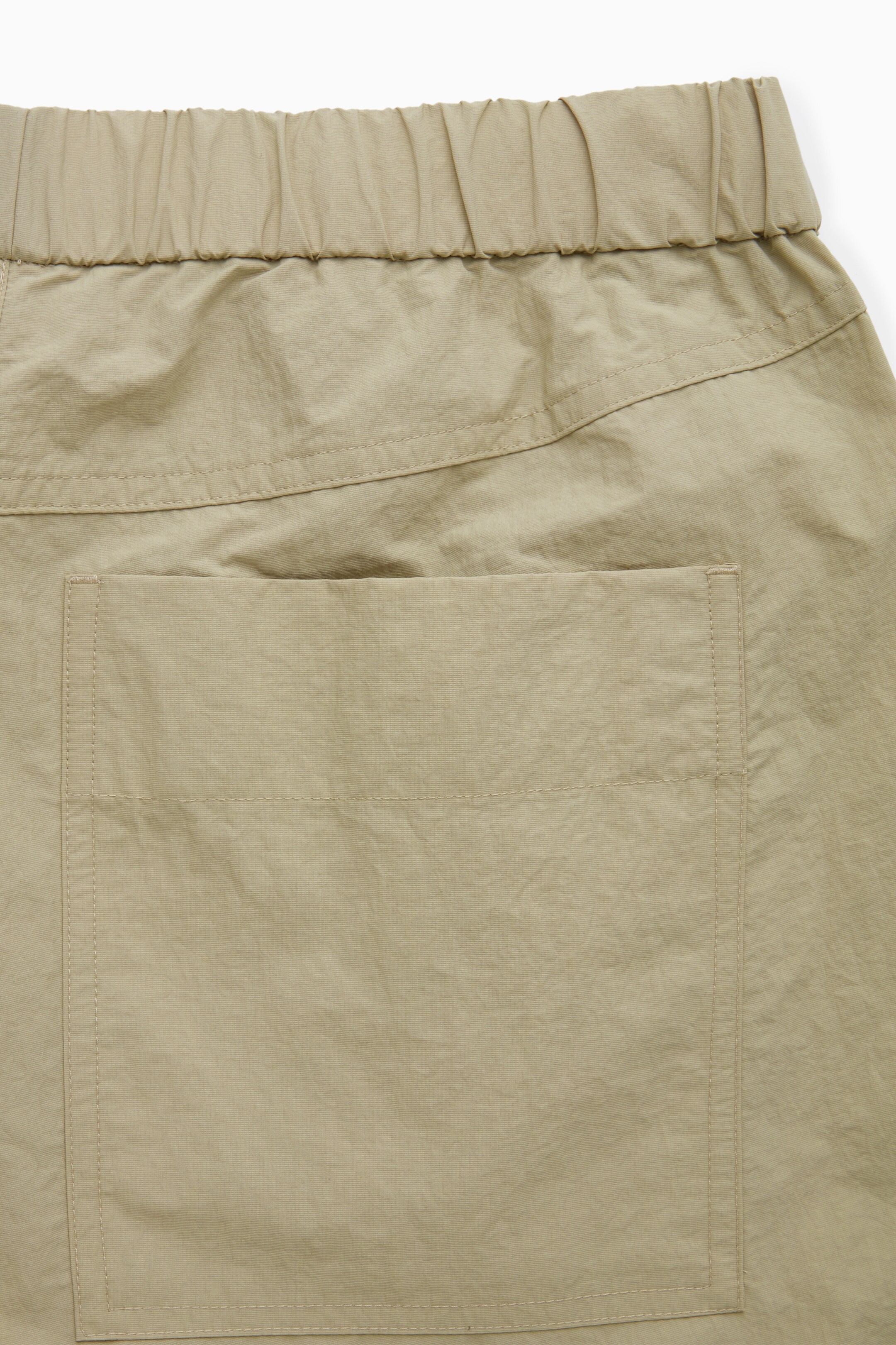 Barrel-leg drawstring pants - BEIGE - women | COS AU