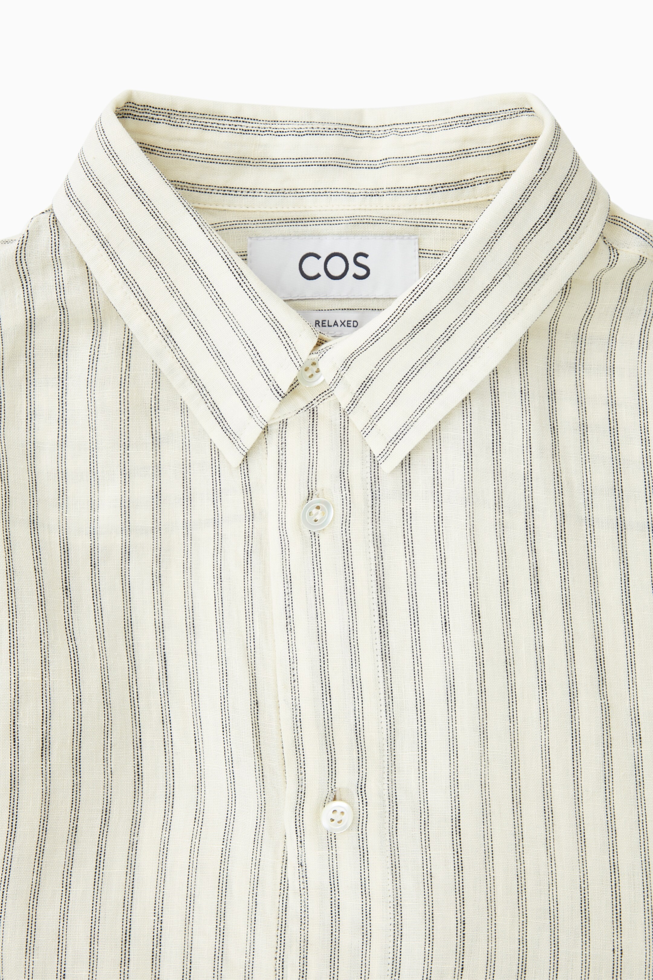 の取扱ショップ一覧 OVYCotton Linen Stripe Relax Shirts