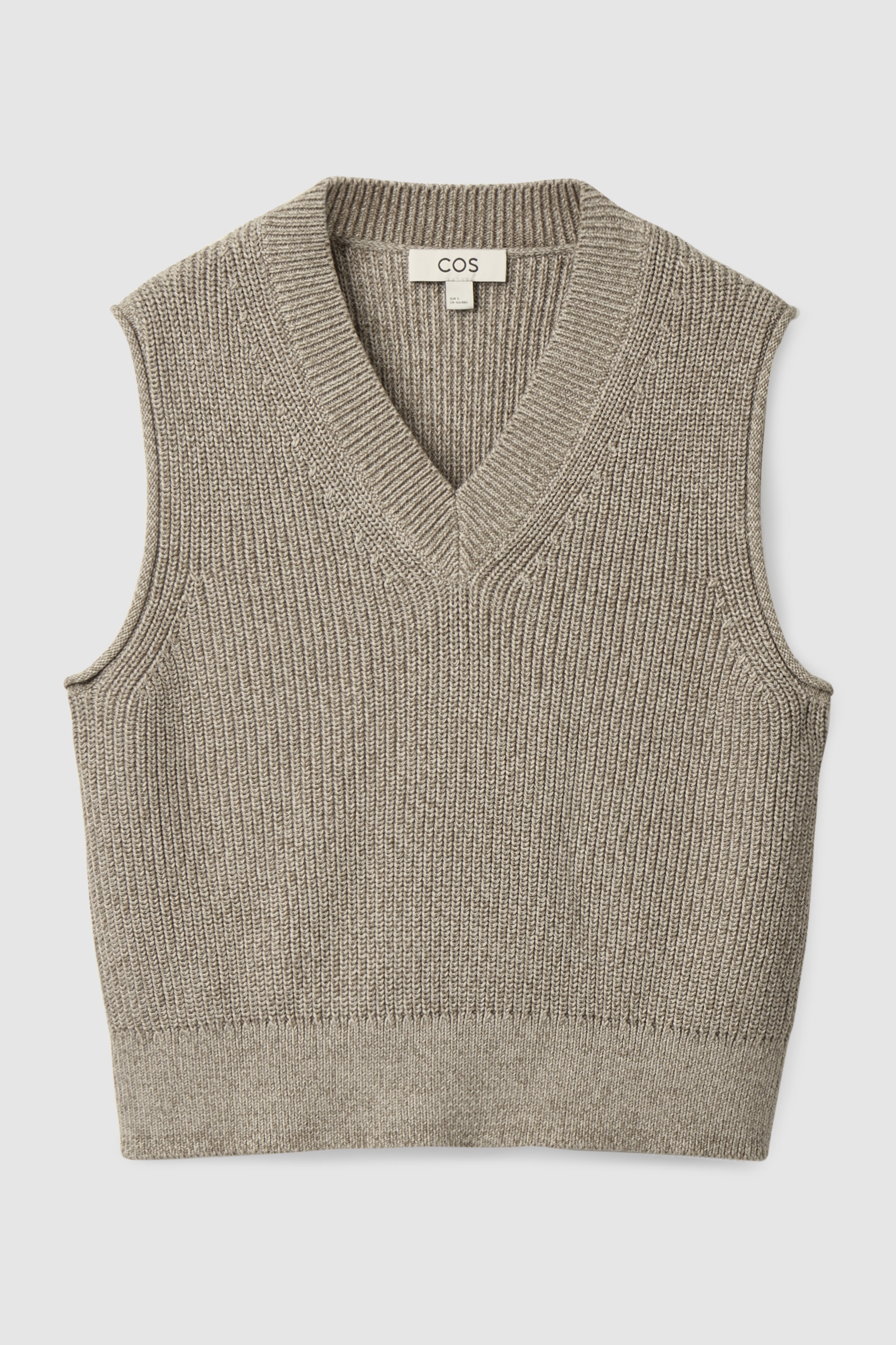Bershka chunky knit sweater vest in chocolate brown  ASOS