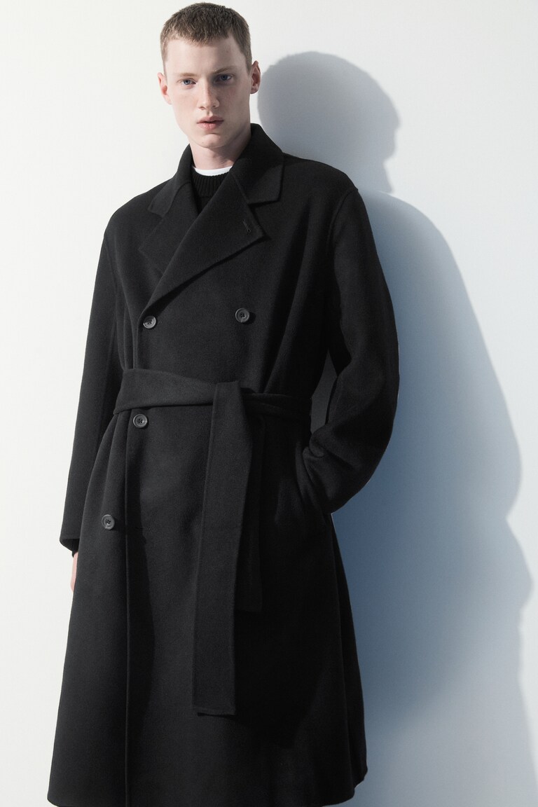 THE DOUBLE-BREASTED WOOL COAT