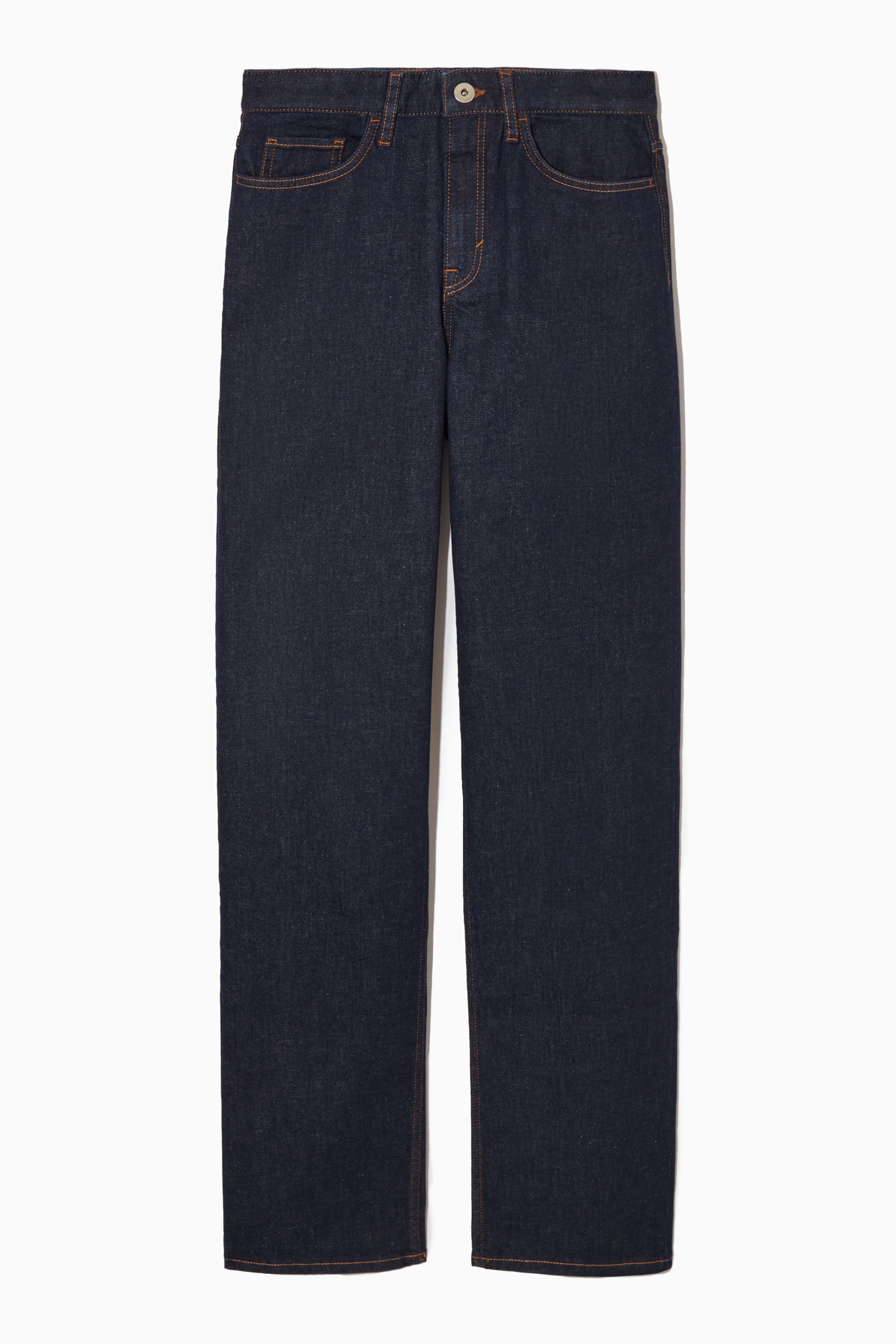 Straight leg Non stretch Jeans DARK BLUE Women COS AU